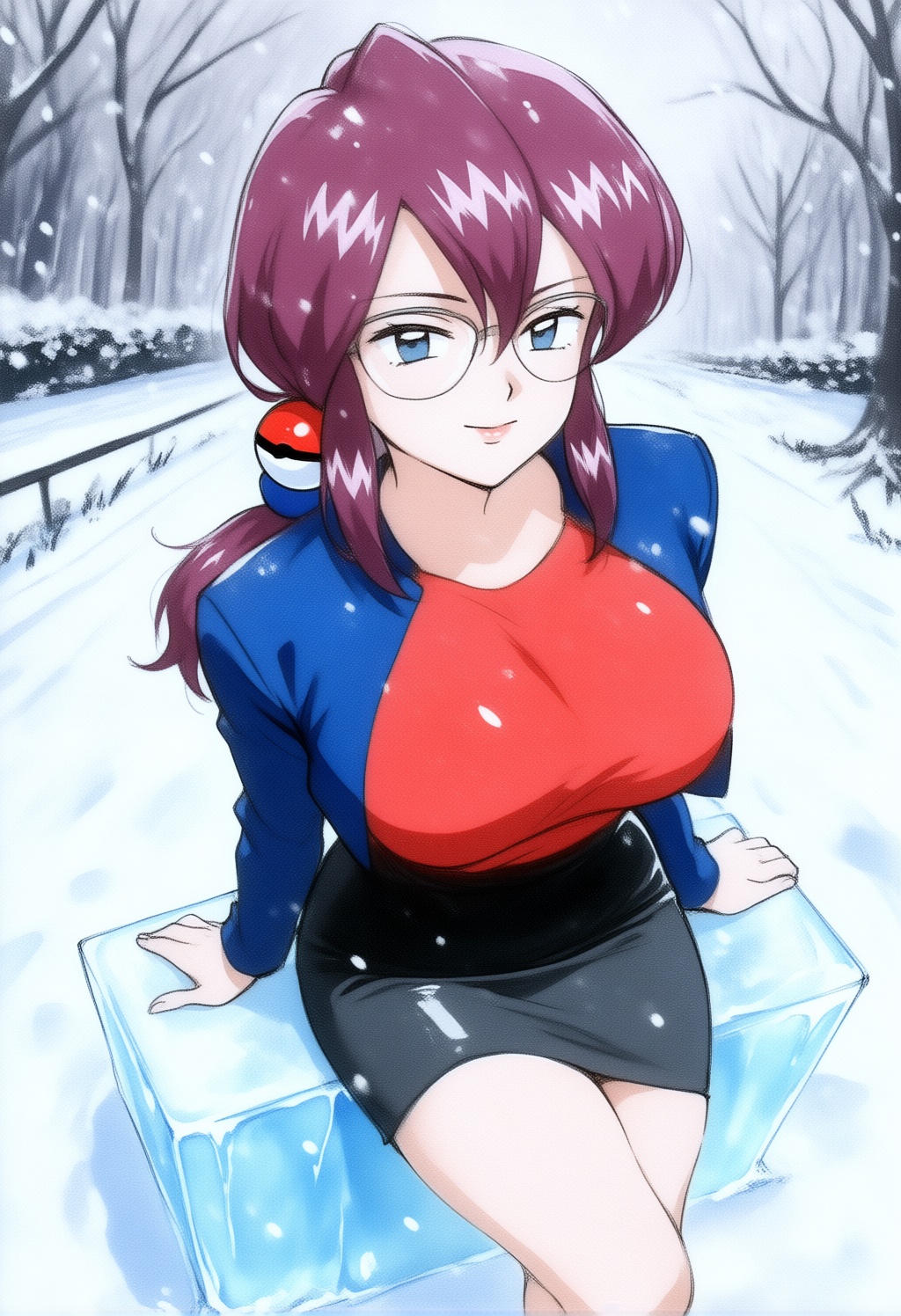 looking up at camera,  head tilt,  loreleipkm on Tensor.Art