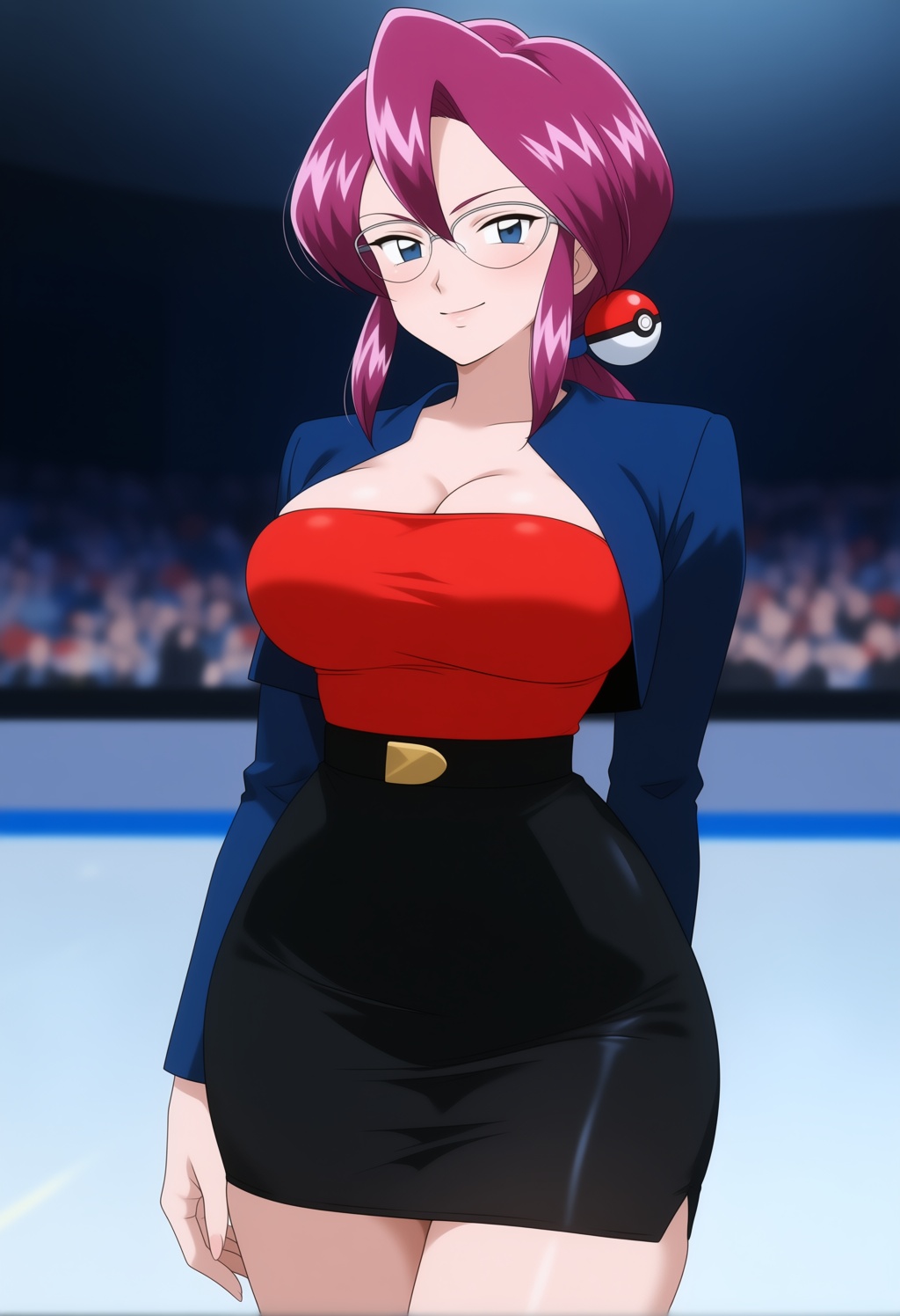 loreleipkm,  1girl,  purple hair on Tensor.Art