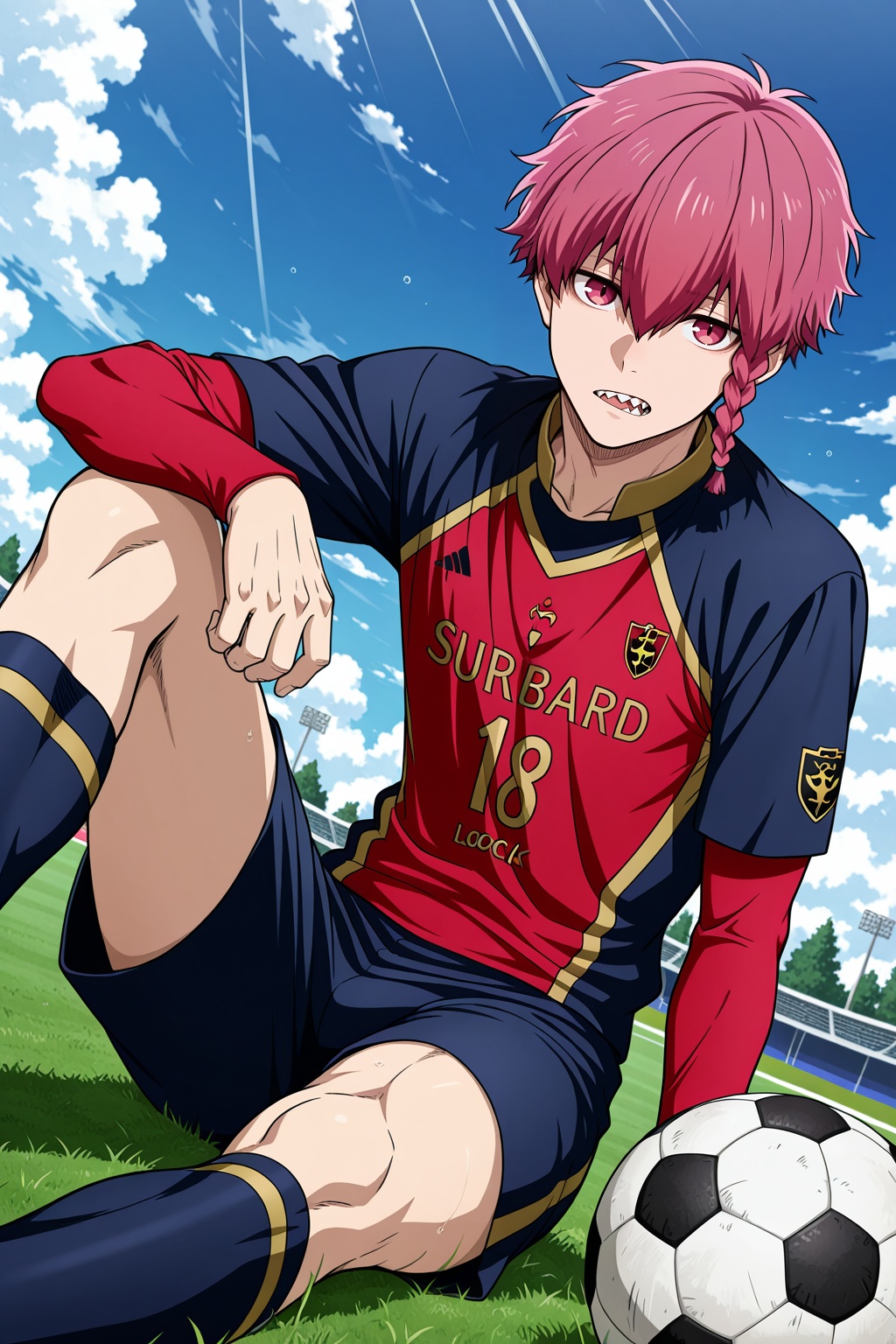 male focus,  1boy,  ikurona ranze on Tensor.Art