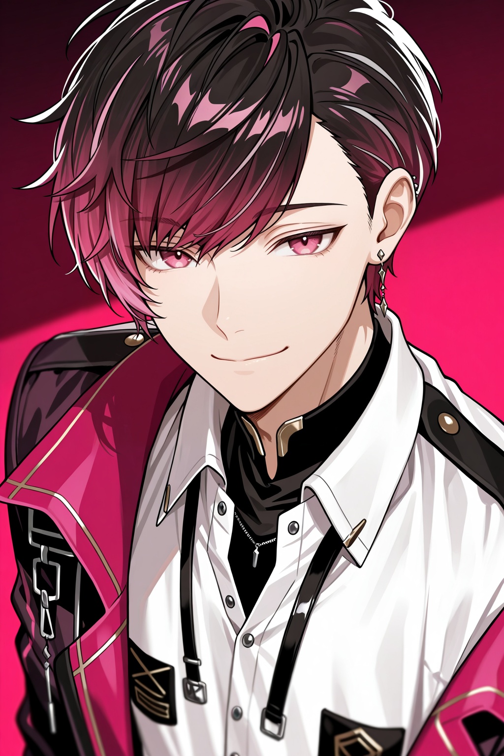 male focus,  1boy,  ver vermillion on Tensor.Art