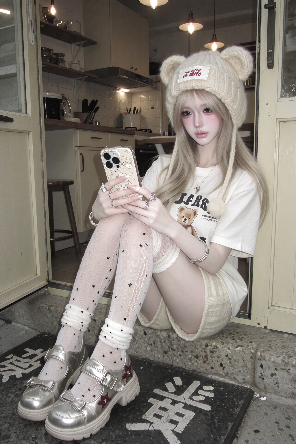 character: ))),  solo,  1girl on Tensor.Art