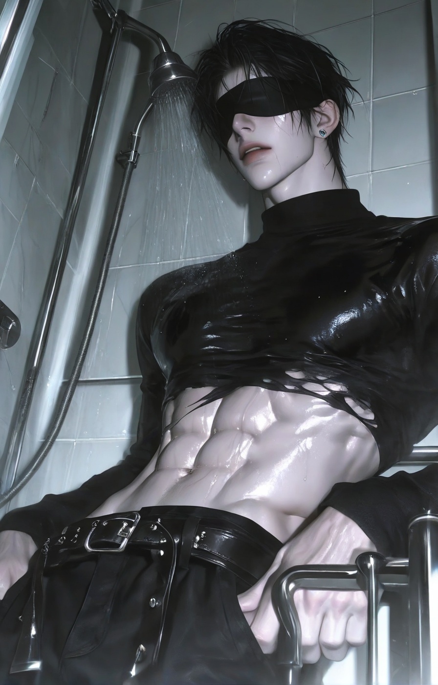 Low angle shot 1 handsome young man,  single,  A highly detailed on Tensor.Art