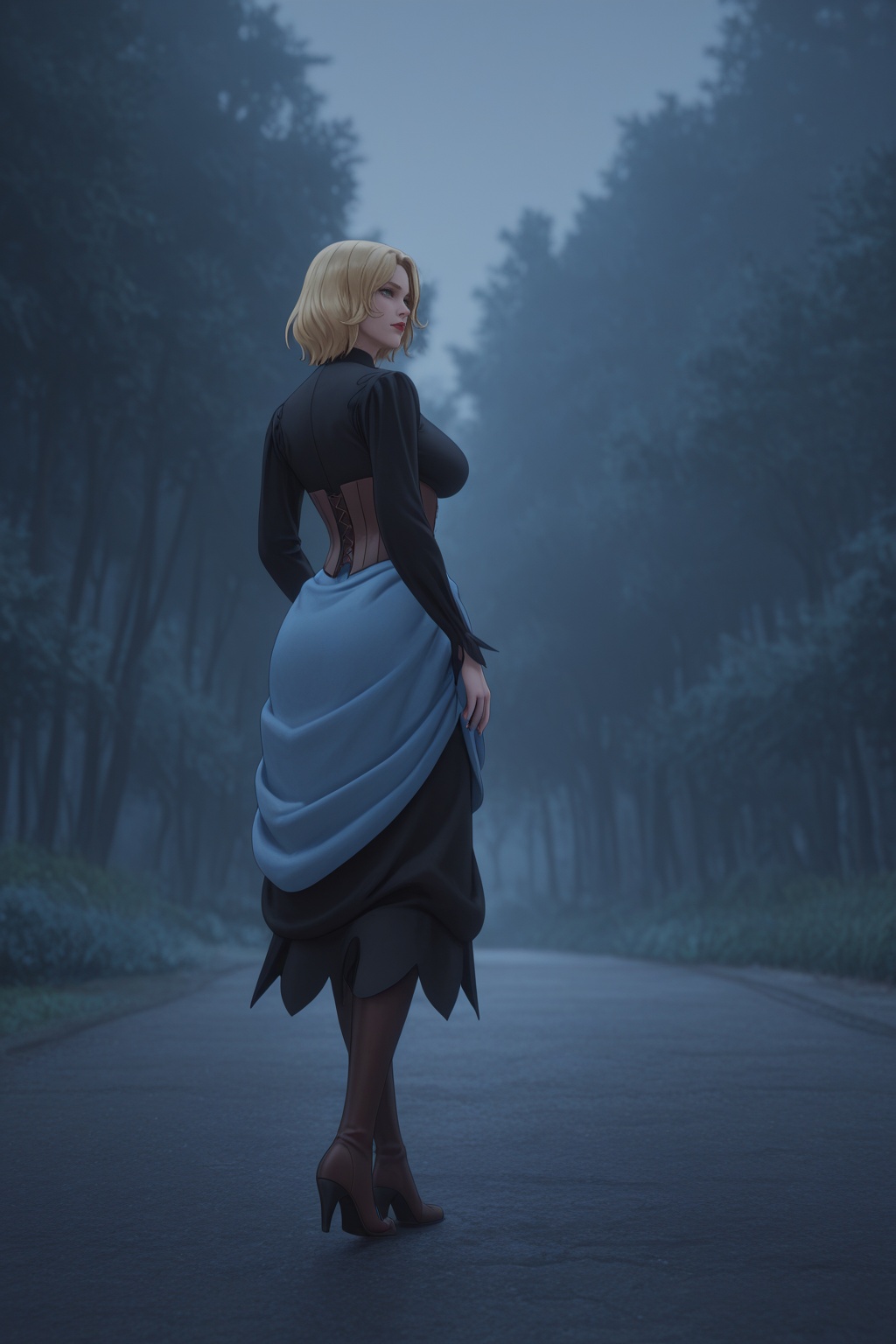 Tera_Castl3van1a,  solo,  1girl on Tensor.Art