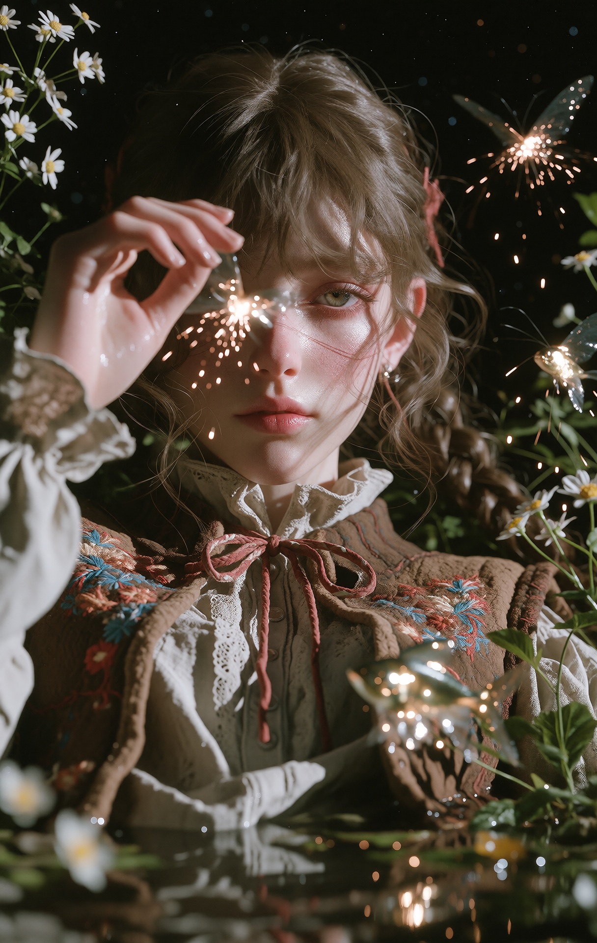 @zbrush. 1girl,  outfit,  frilled shirt on Tensor.Art