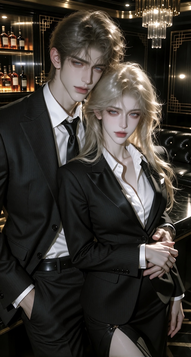 2 people ,  duo,  couple on Tensor.Art