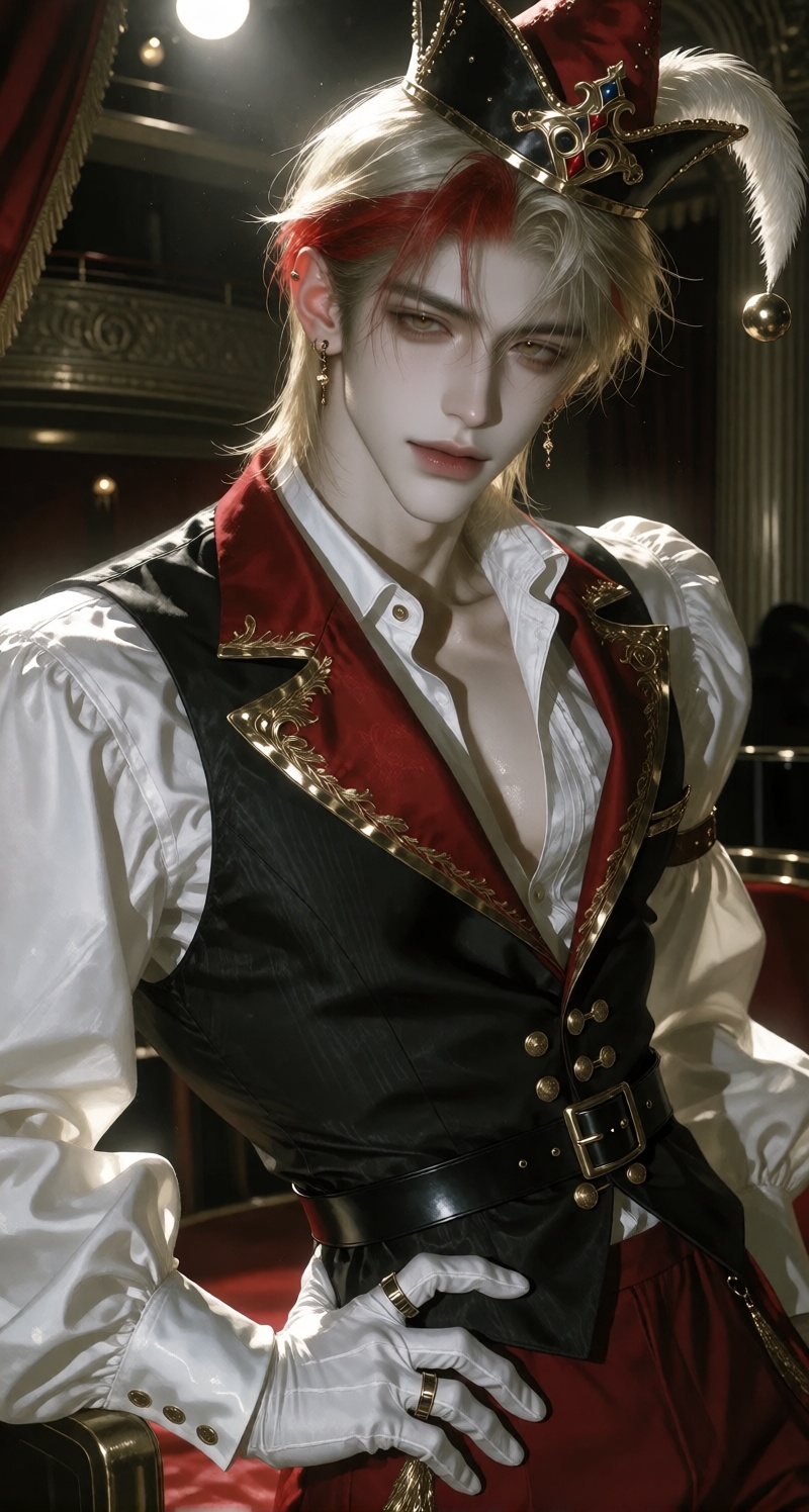 solo,  1boy,  male focus on Tensor.Art