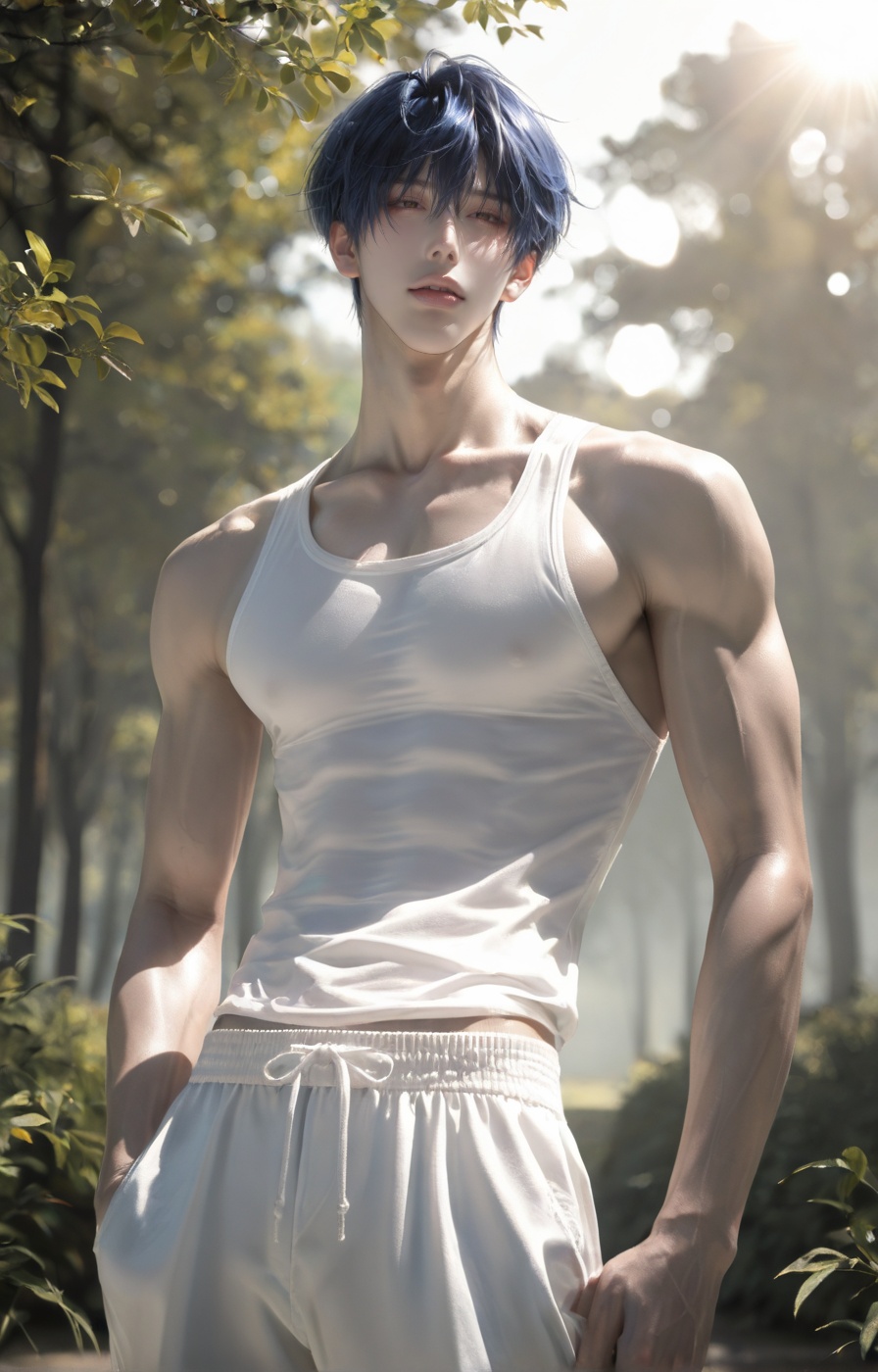 (1boy,  solo,  25 years old on Tensor.Art