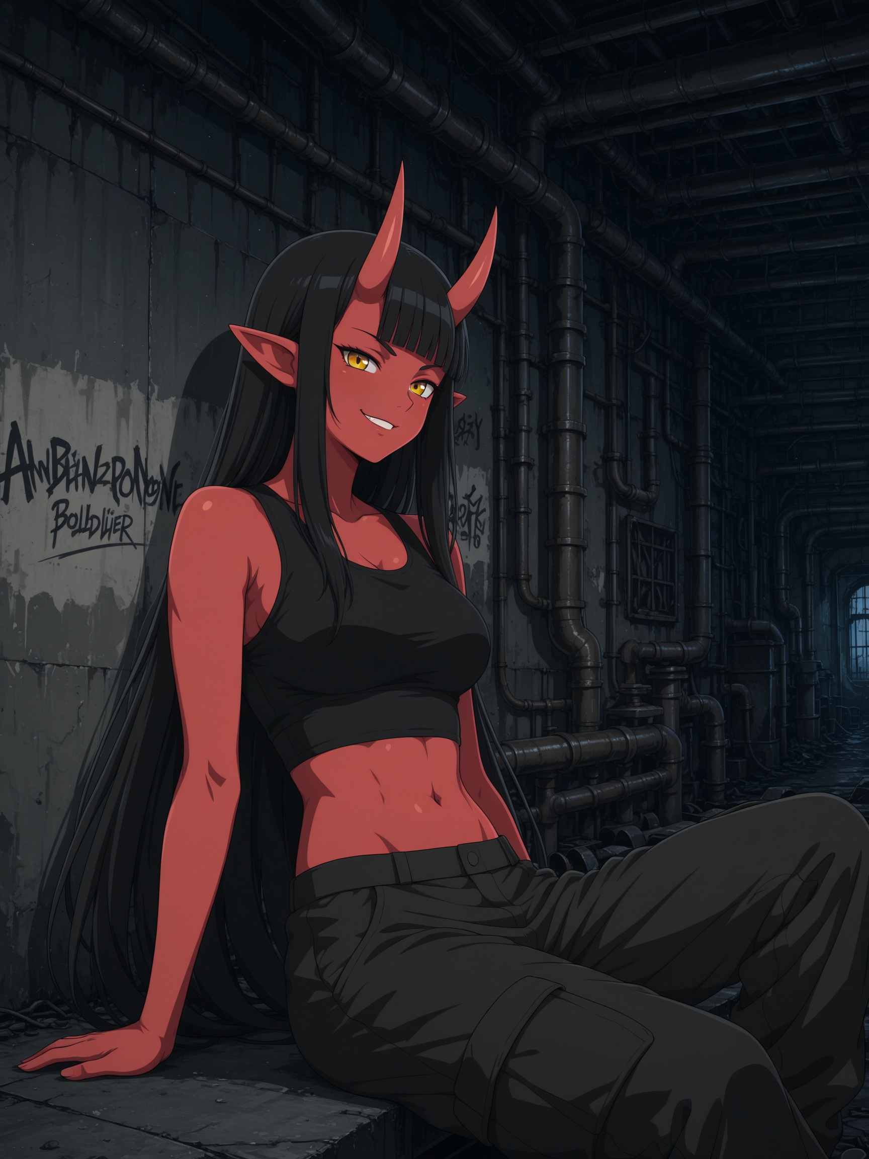 anime screencap,  manga style,  flat colors on Tensor.Art