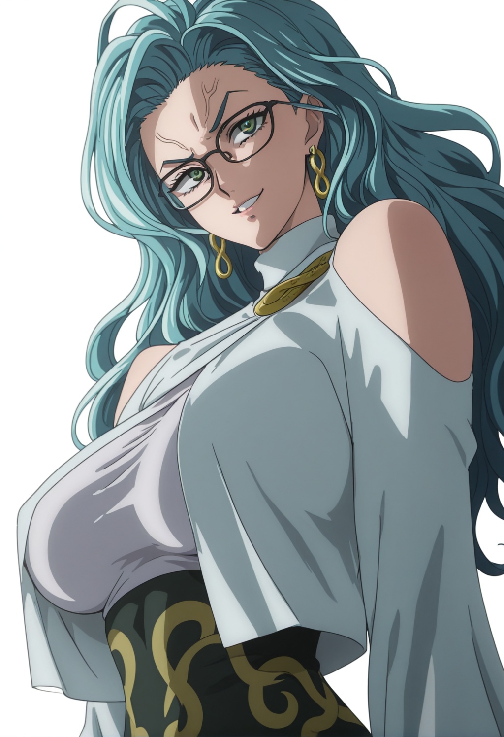 psykosopm,  1girl,  glasses on Tensor.Art