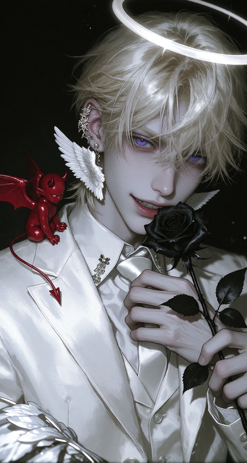 1boy,  solo,  male focus on Tensor.Art