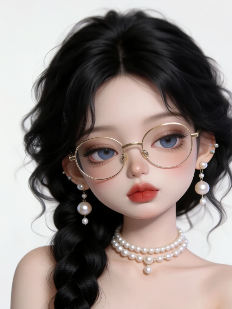 Qwen-image 精致BJD 风软萌少女 by 小狗宾利 on Tensor.Art