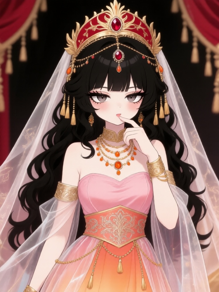 Qwen-Image 甜酷亚系二次元少女 by 小狗宾利 on Tensor.Art