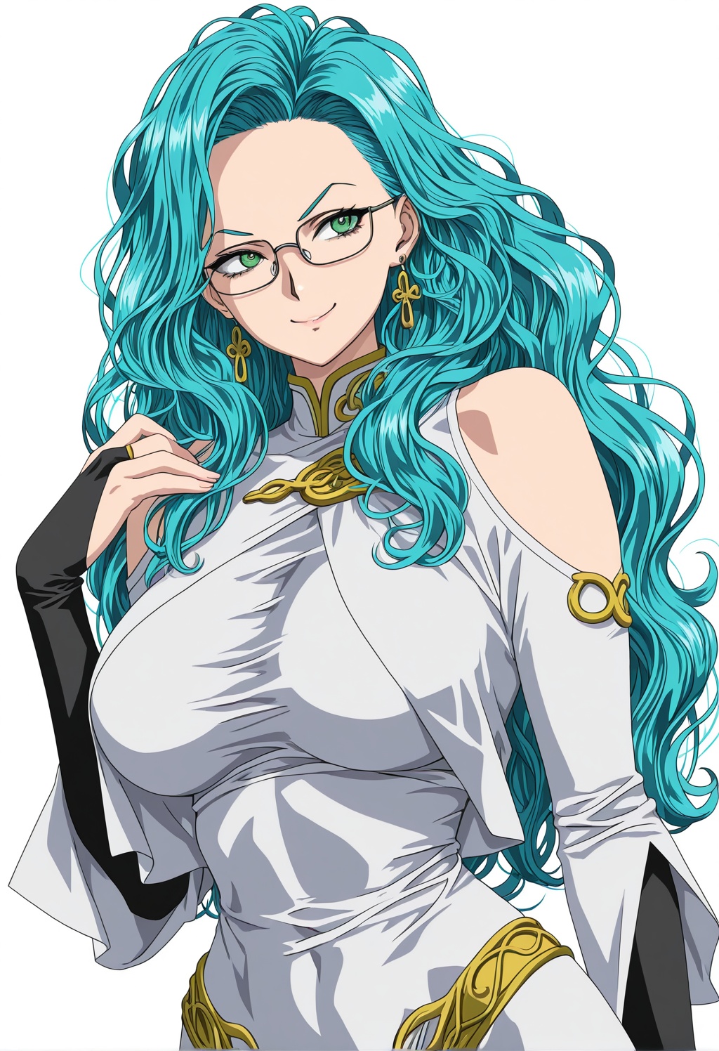 psykosopm,  1girl,  glasses on Tensor.Art