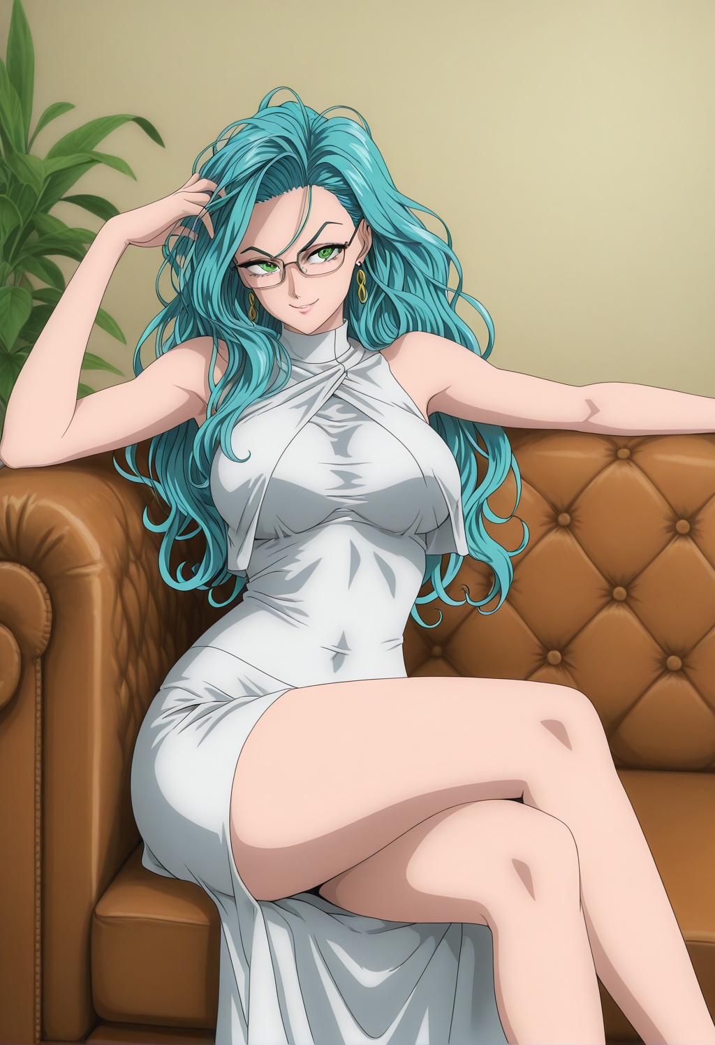 psykosopm,  1girl,  glasses on Tensor.Art