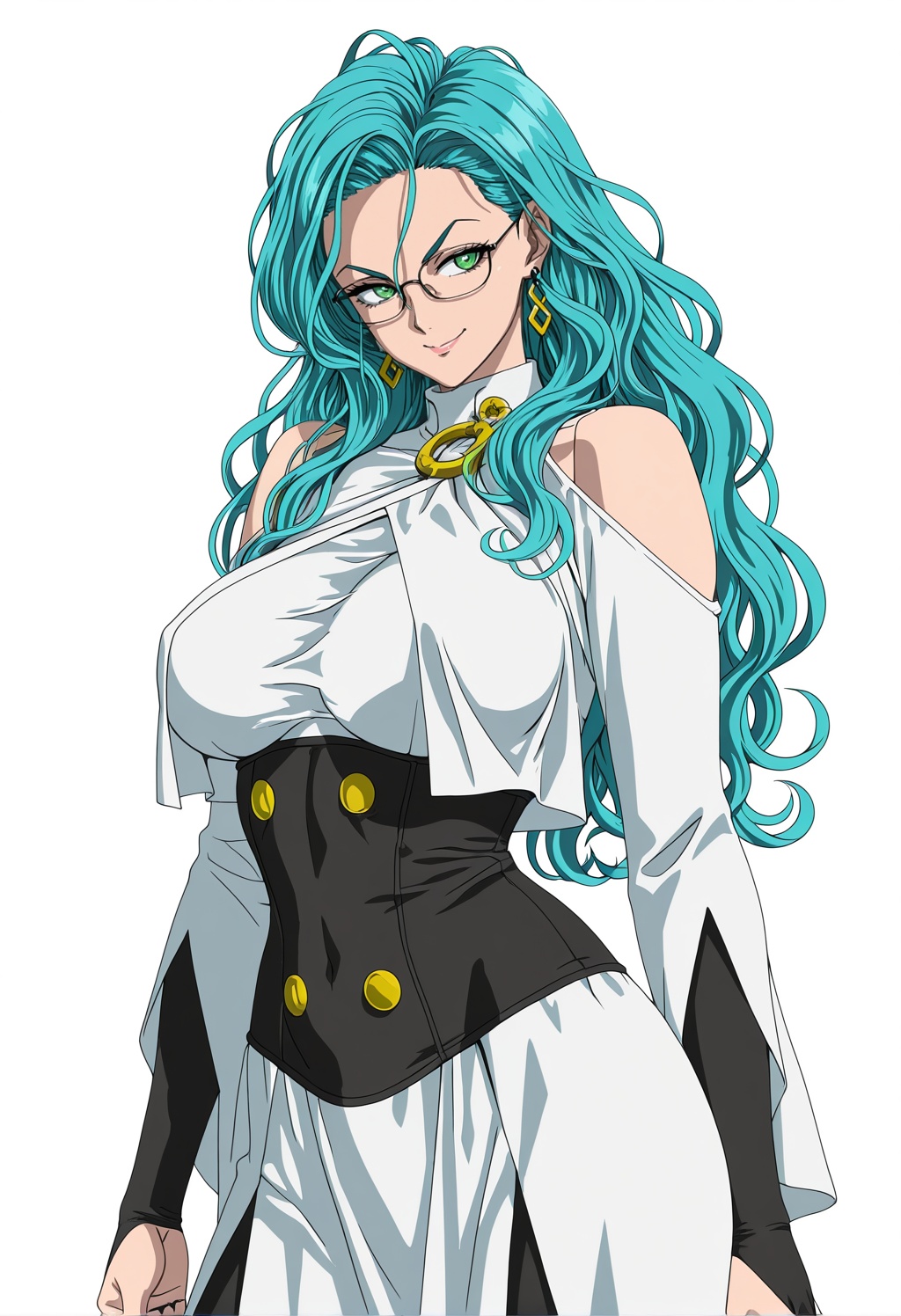 psykosopm,  1girl,  glasses on Tensor.Art