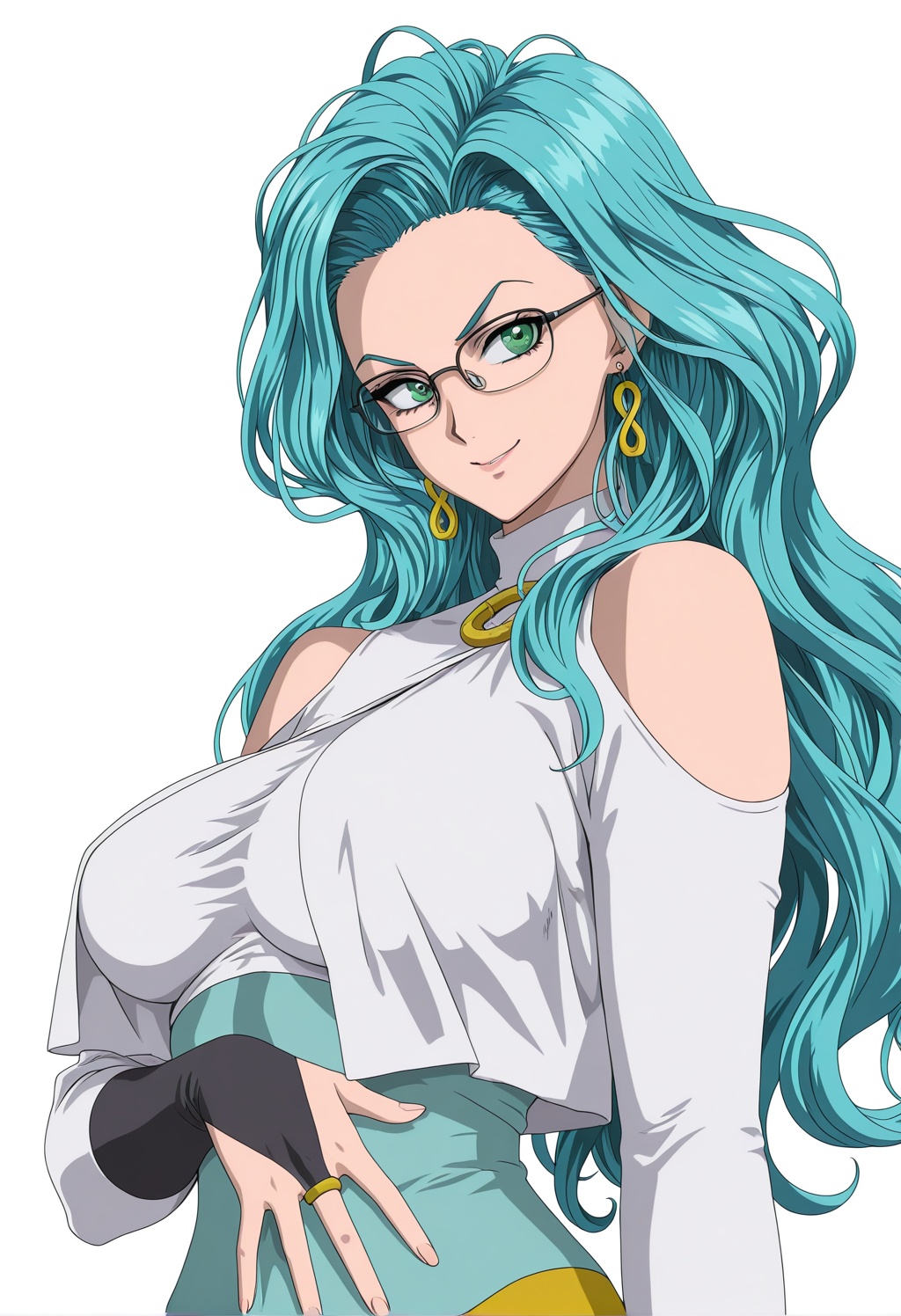 psykosopm,  1girl,  glasses on Tensor.Art
