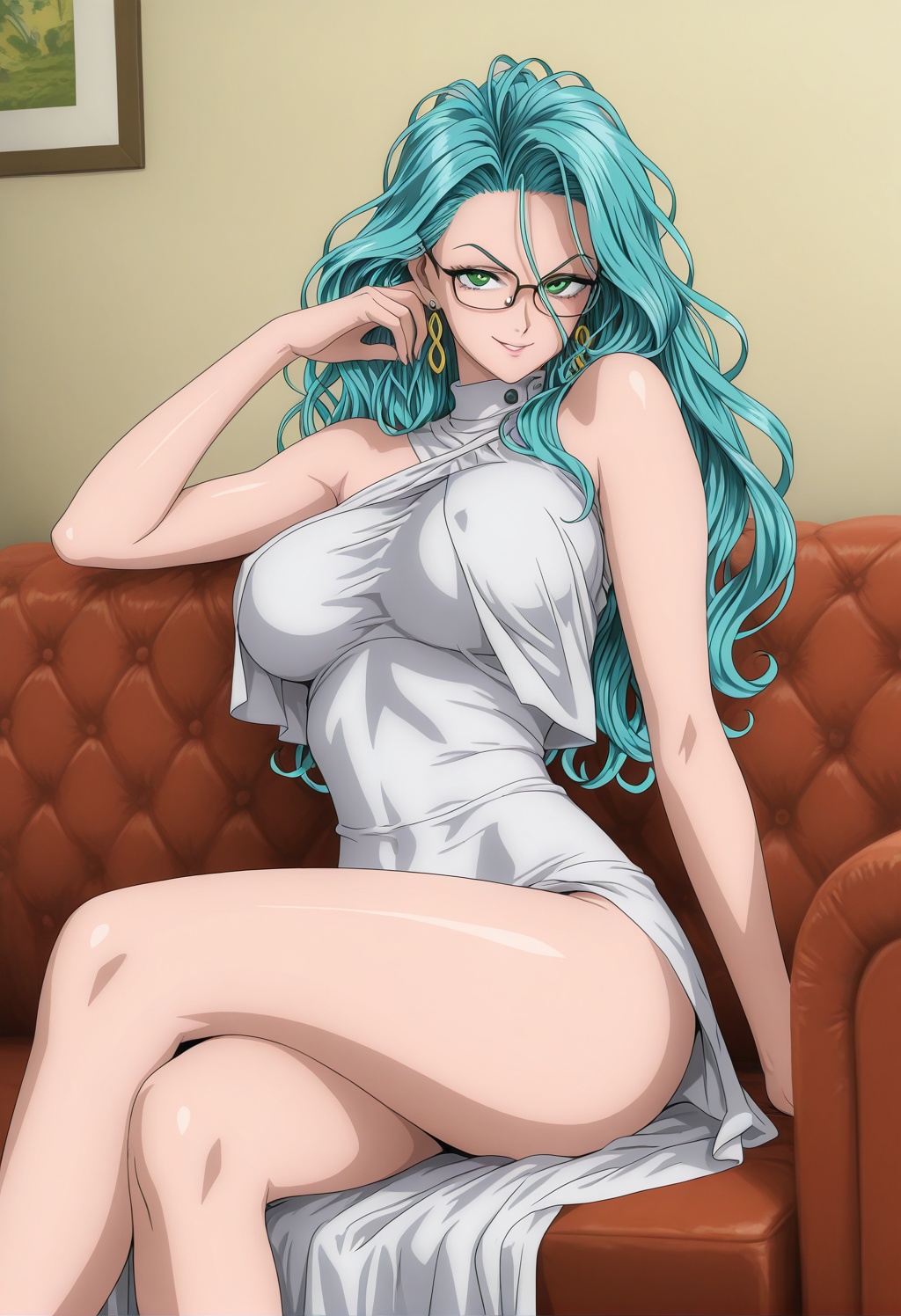 psykosopm,  1girl,  glasses on Tensor.Art