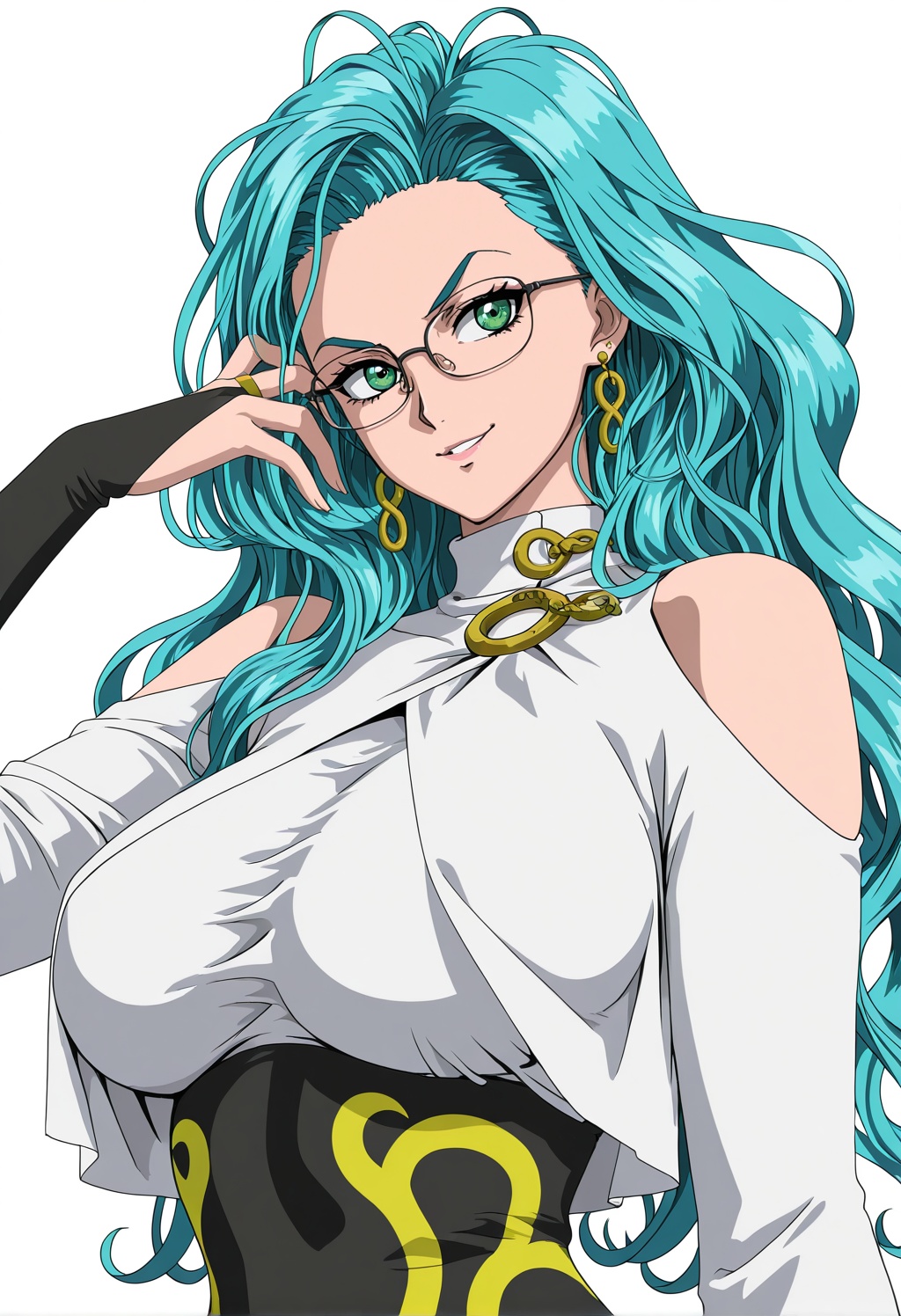 psykosopm,  1girl,  glasses on Tensor.Art
