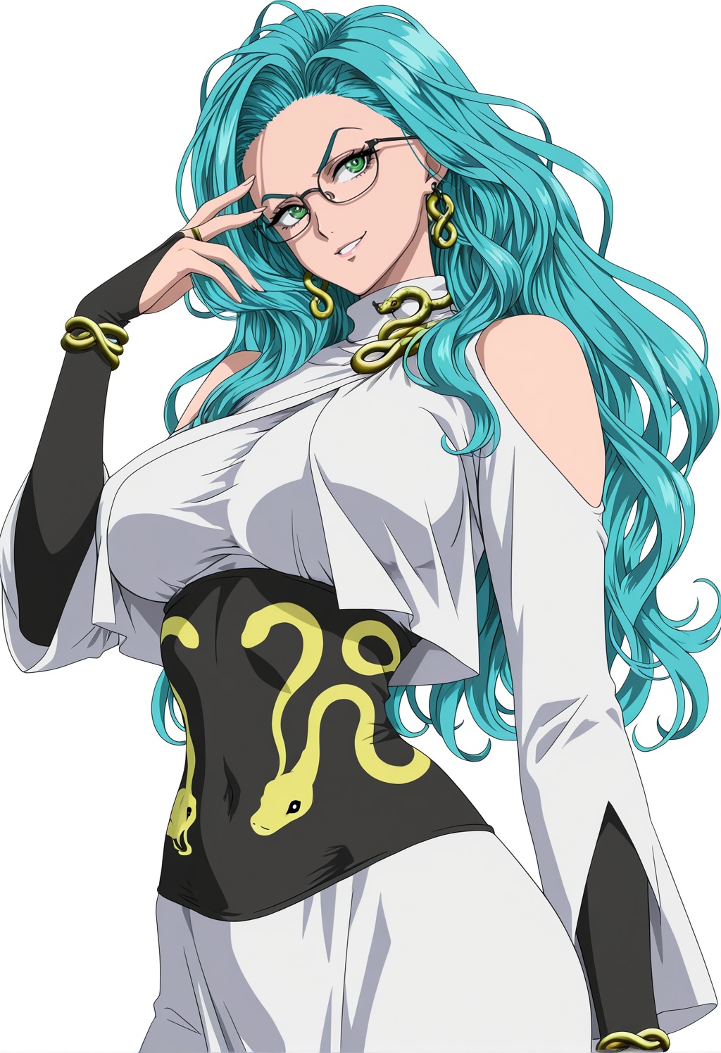 psykosopm,  1girl,  glasses on Tensor.Art