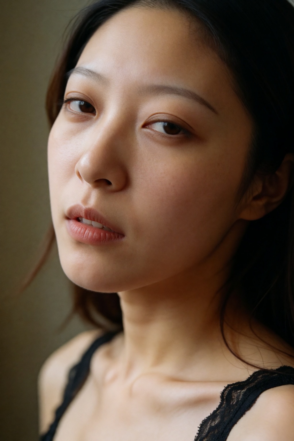 xiaomei,  chinese woman,  extreme close-up face shot on Tensor.Art
