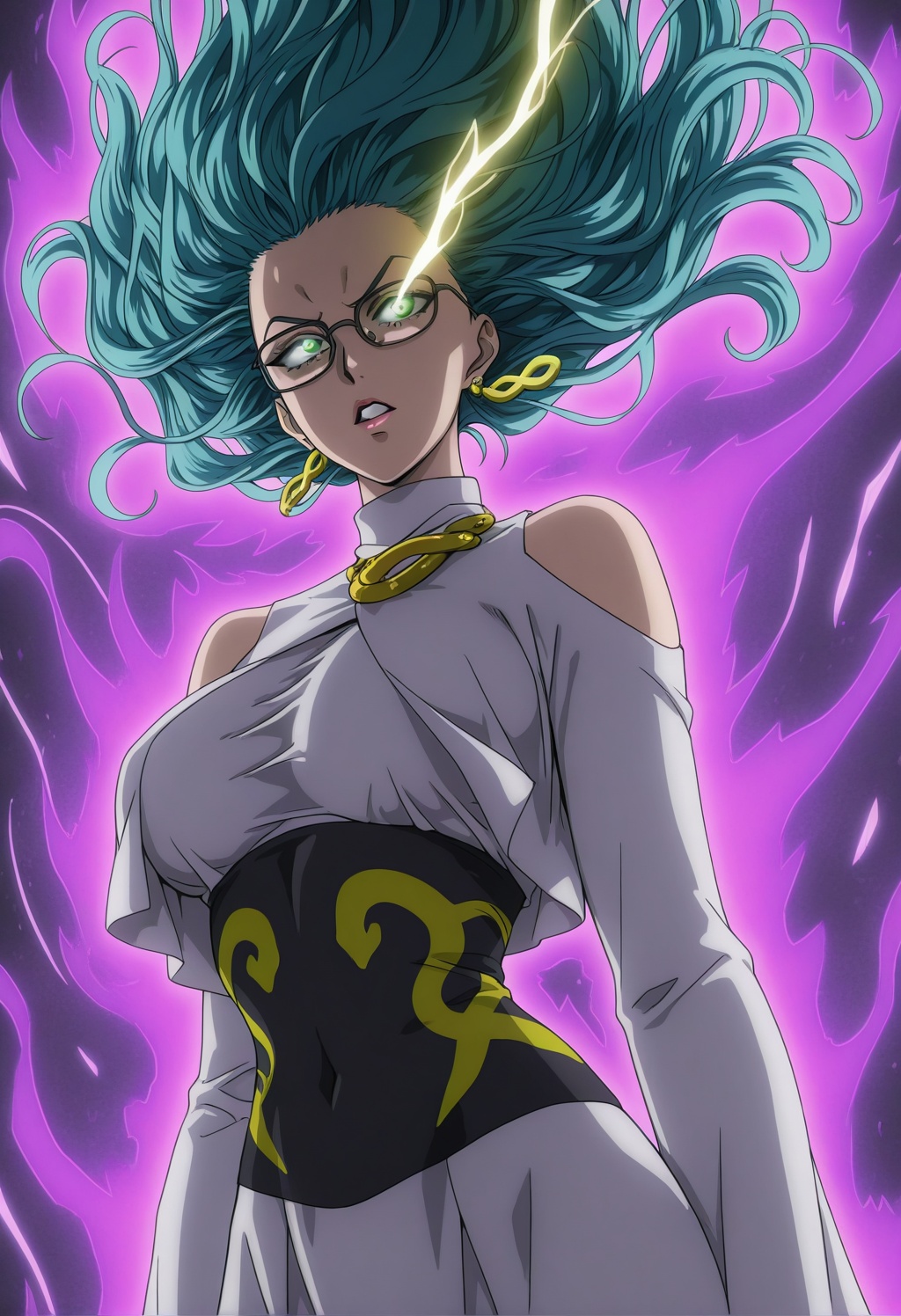 psykosopm,  1girl,  earrings on Tensor.Art