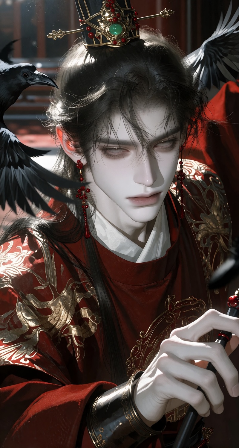 solo,  1boy,  male focus on Tensor.Art