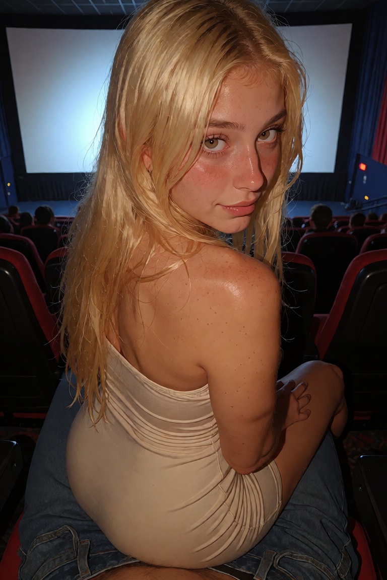 this is an ******* candid photo taken from smartphone,  casual photo. first-person point of view looking down at a beautif...