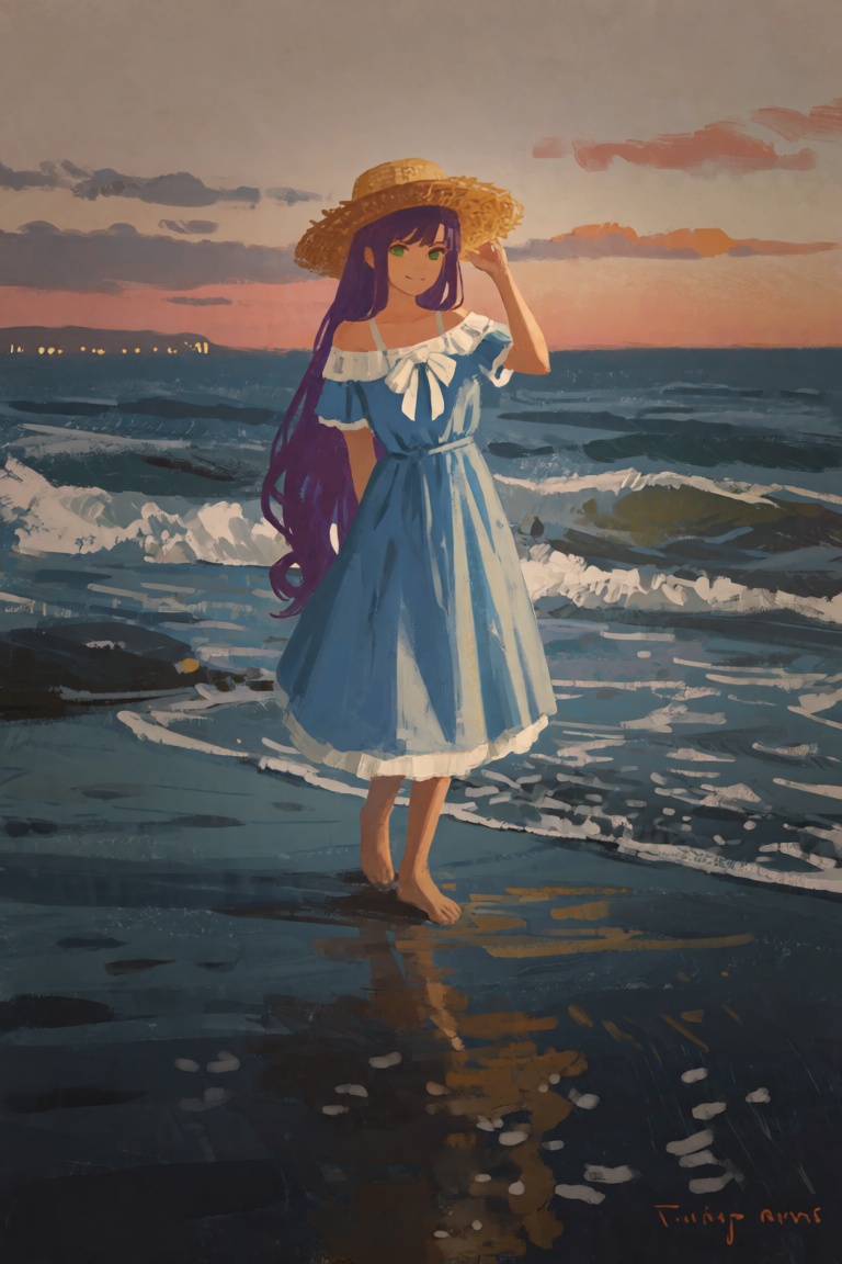 1girl,  solo,  standing on Tensor.Art