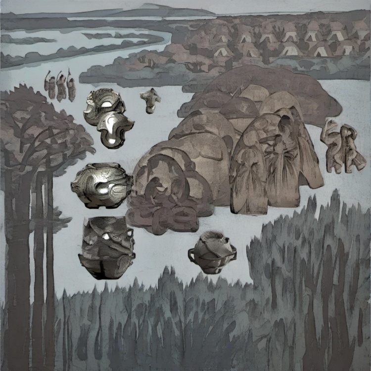 哲里木版画 by aimeko on Tensor.Art