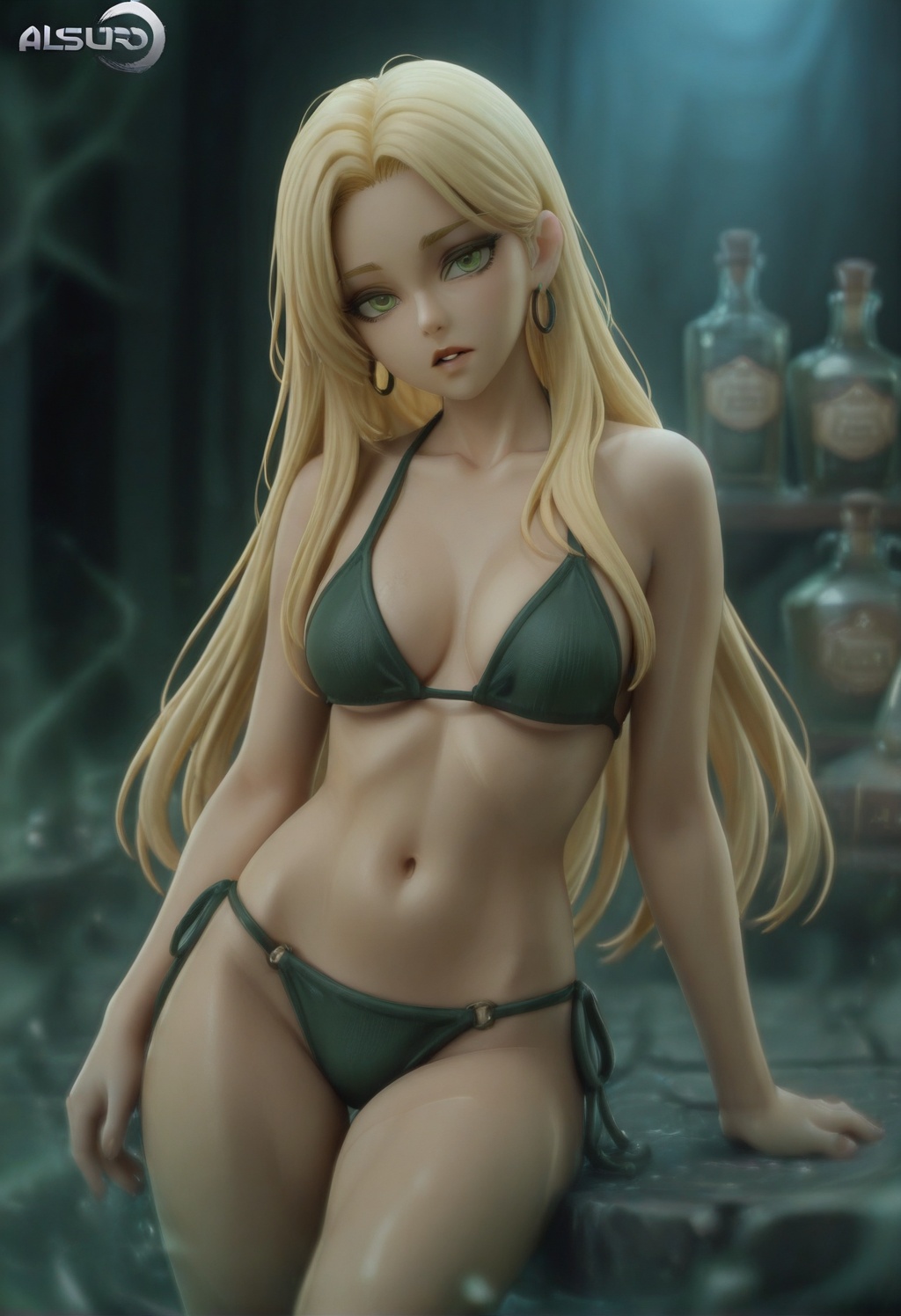 draconiam,  1girl,  blonde hair on Tensor.Art