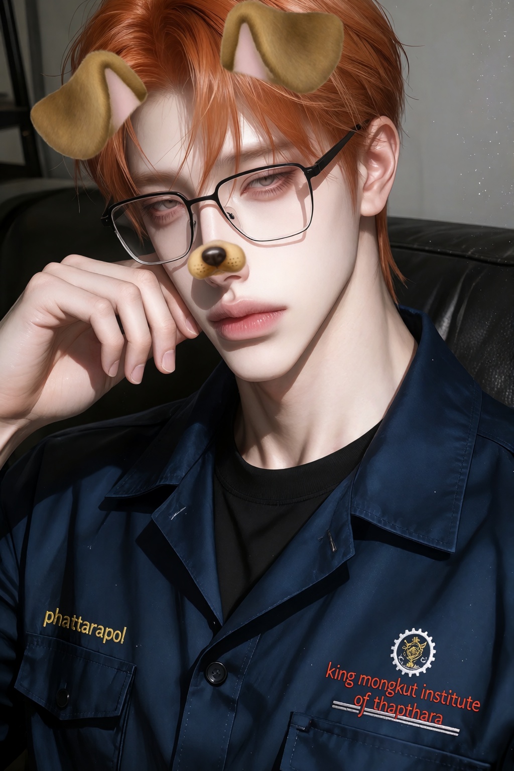 character: handsome young ***** East Asian man,  delicate masculine features,  slim face on Tensor.Art