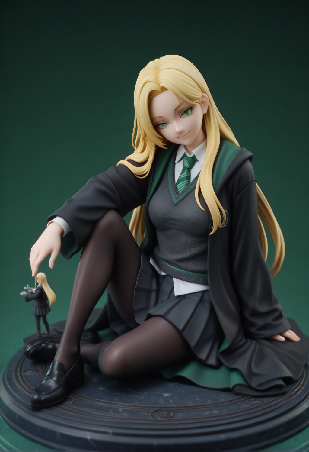draconiam,  long hair,  blonde hair on Tensor.Art