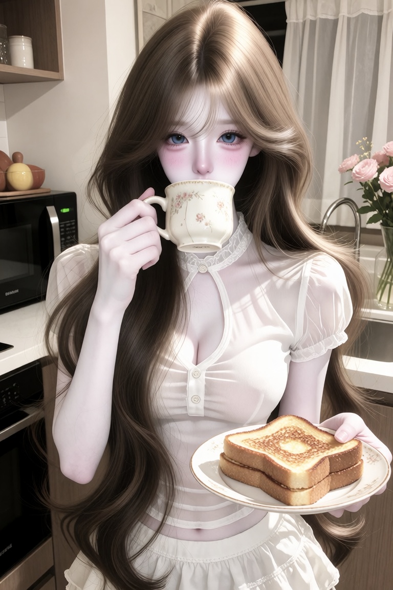 1girl,  solo,  doll-like face on Tensor.Art