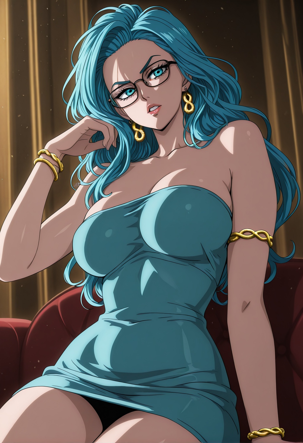 psykosopm,  1girl,  glasses on Tensor.Art
