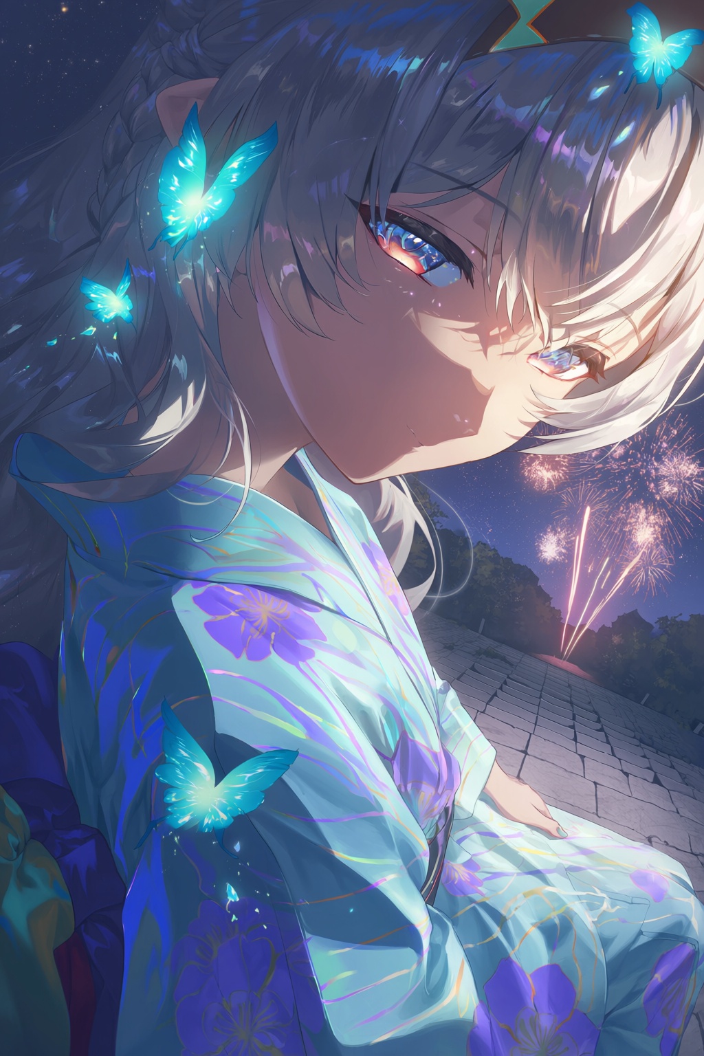 @PrismGlow,  sharp clean line art,  iridescent refraction effect on Tensor.Art