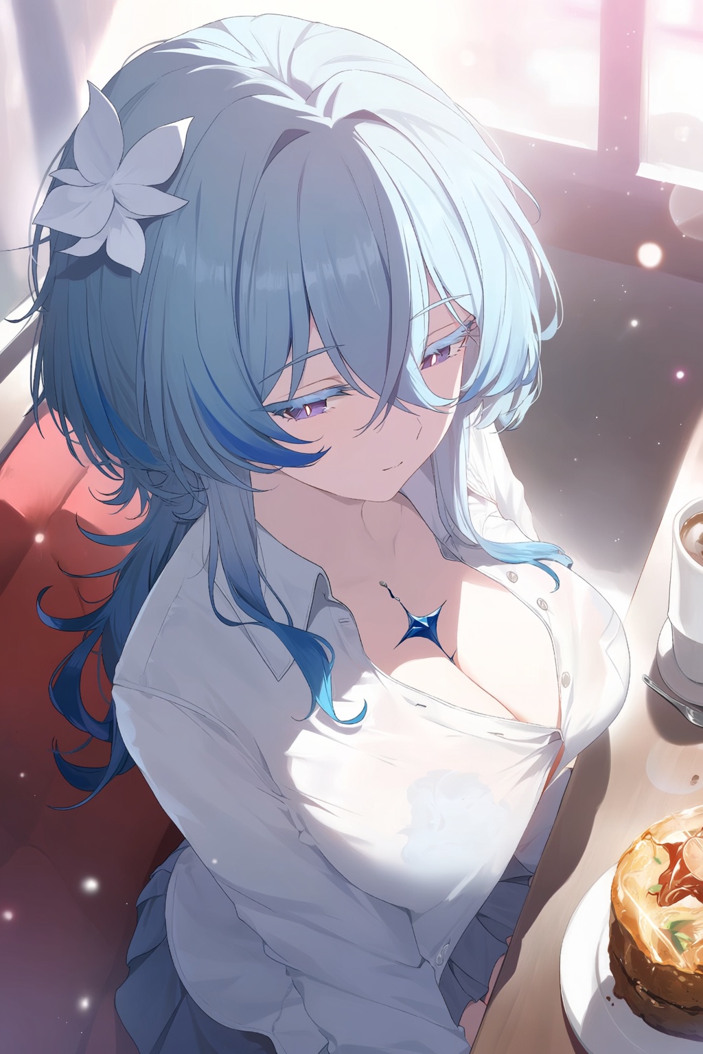 @dreamysoftanime,  dreamy anime fantasy illustration,  low saturation colors on Tensor.Art