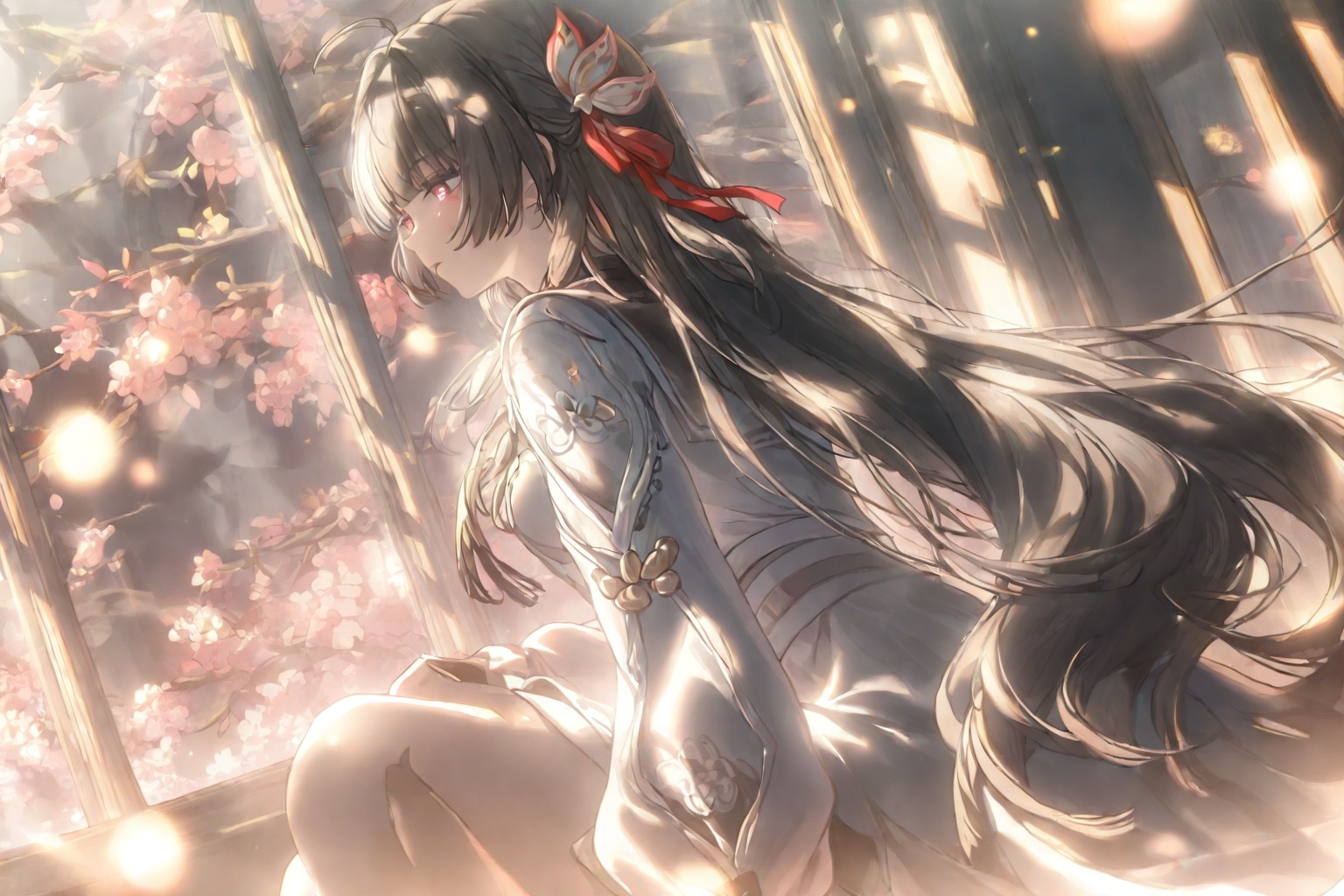 Contour lighting,  warm lighting environment,  chisa \(wuthering waves\) on Tensor.Art