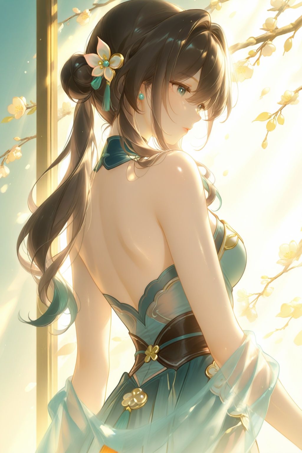 xianyu-golden-light-style,  Ruan Mei,  rim lighting on Tensor.Art