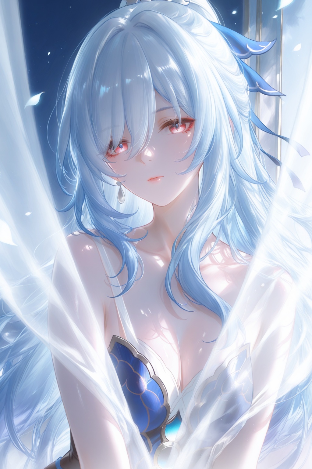 xianyu-golden-light-style,  jingliu \(honkai: star rail\),  rim lighting on Tensor.Art