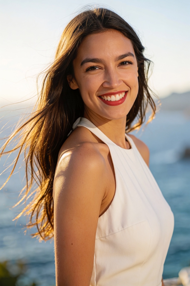 Professional studio portrait photo of a beautiful woman,  shot on 85mm lens,  f/1.8 on Tensor.Art