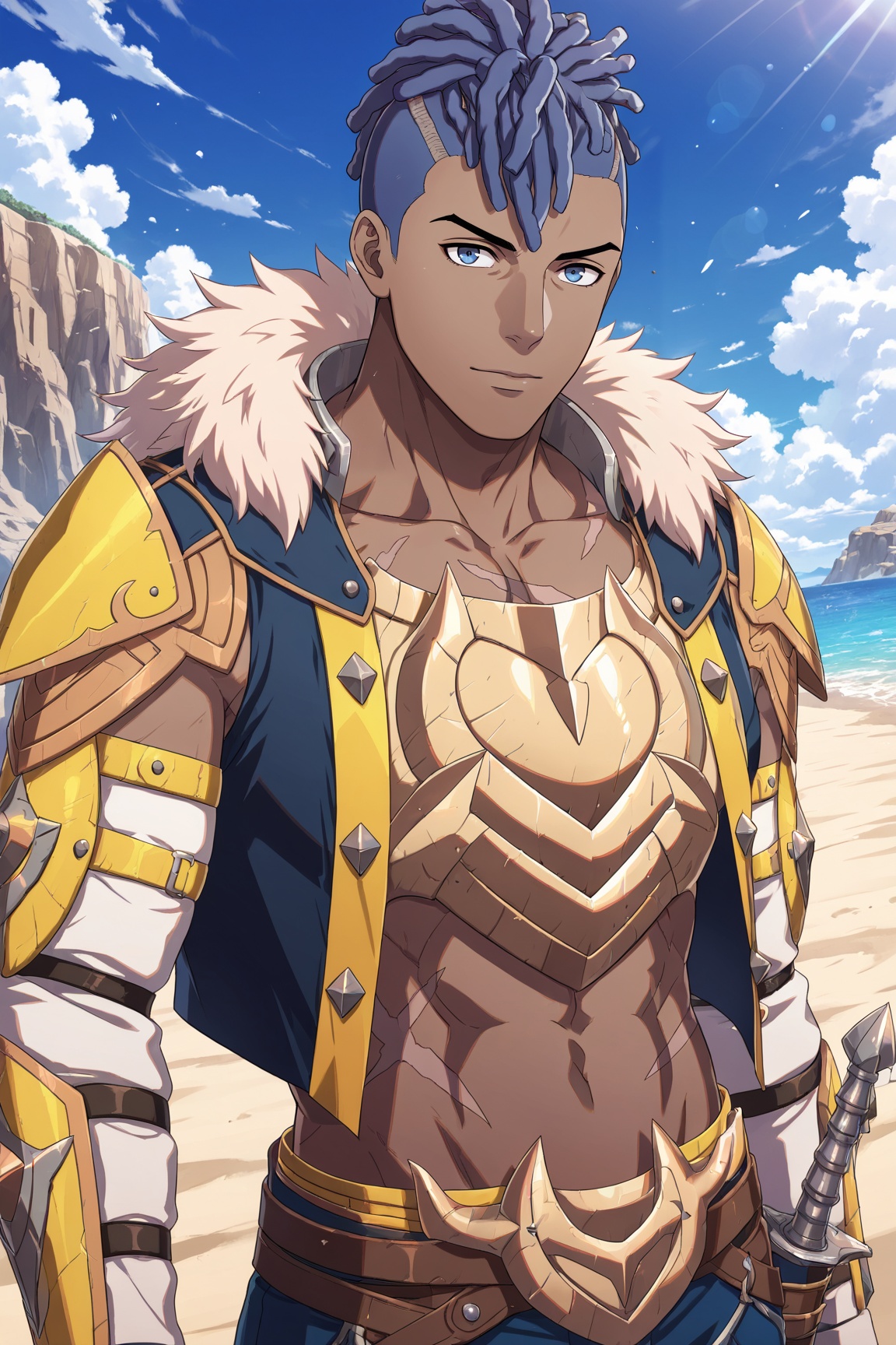 1boy,  SimonFEFW,  muscular man on Tensor.Art