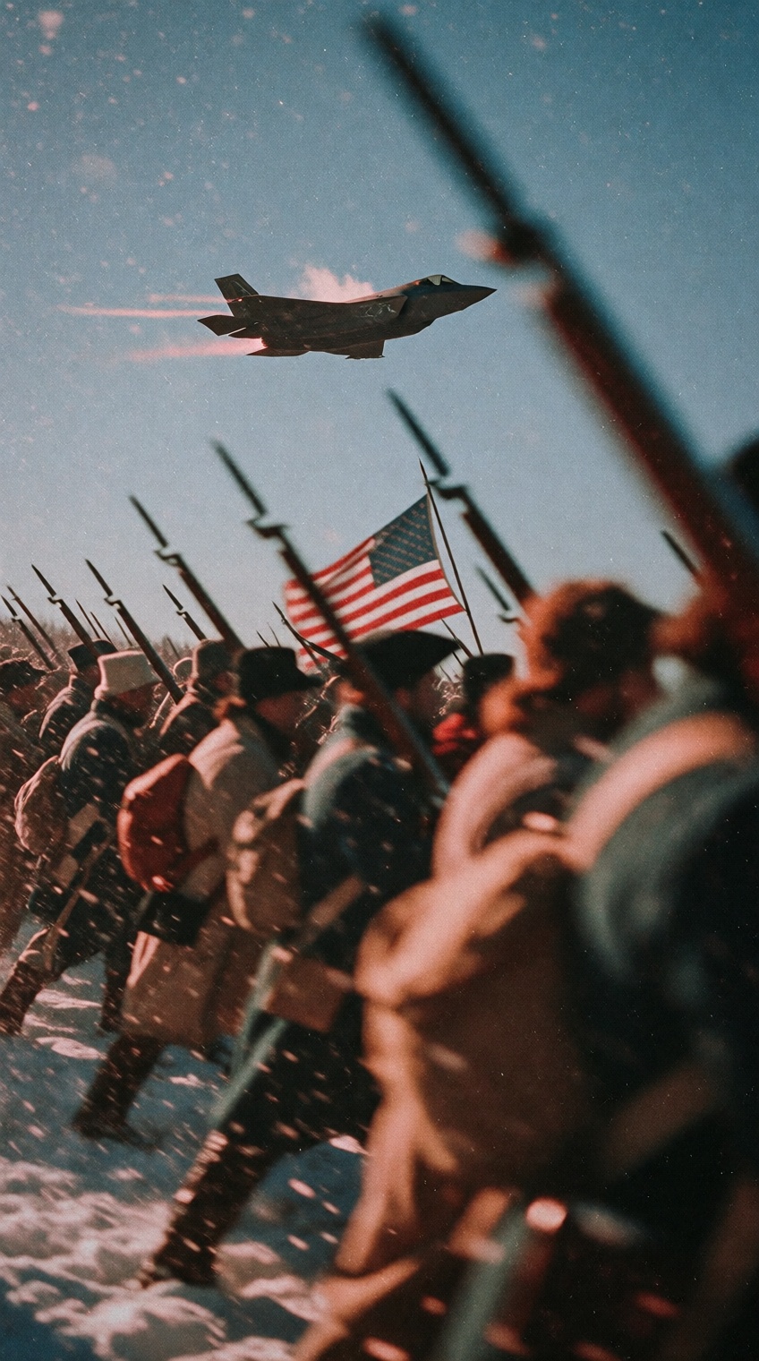 a grainy,  sepia-toned scene depicts a dense crowd of figures,  likely soldiers or historical reenactors on Tensor.Art
