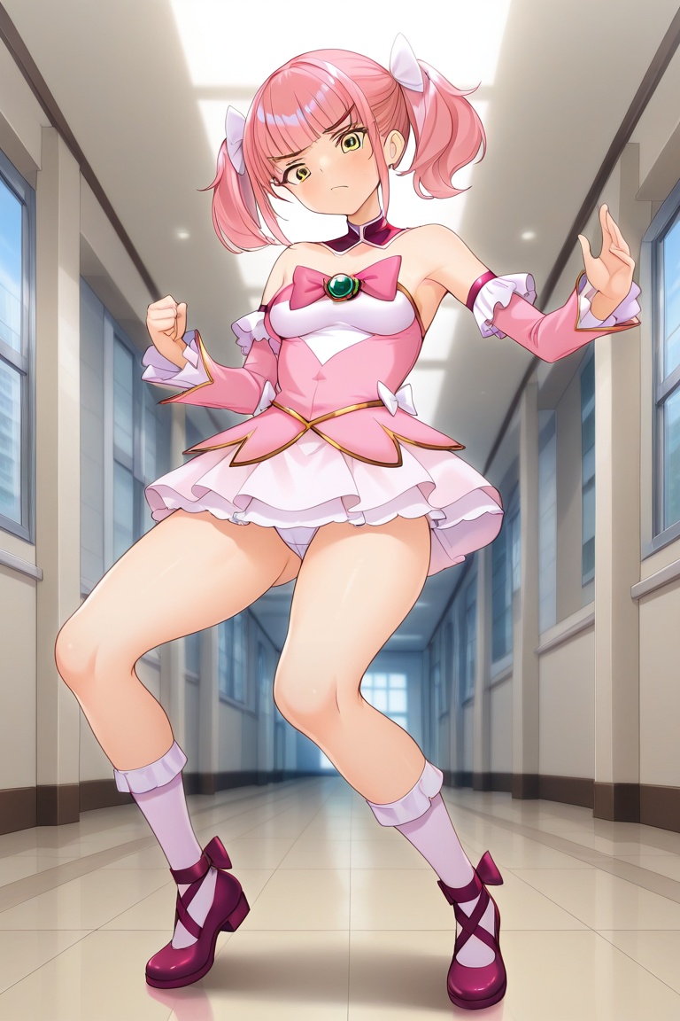 rancymbidium,  magical girl,  short twintails on Tensor.Art