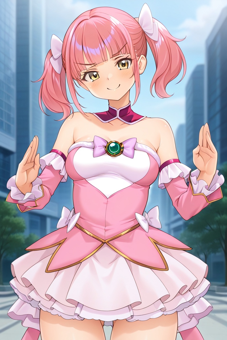 rancymbidium,  magical girl,  short twintails on Tensor.Art