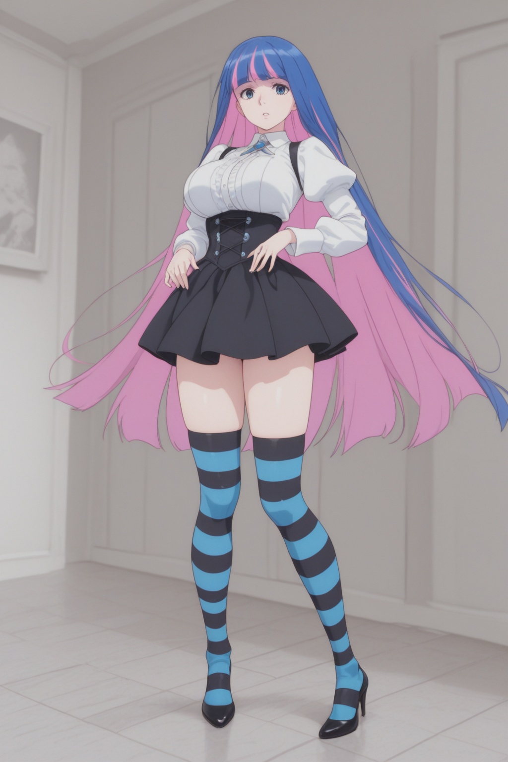 Stockiel_Anarchy_Pan_St0,  solo,  1girl on Tensor.Art