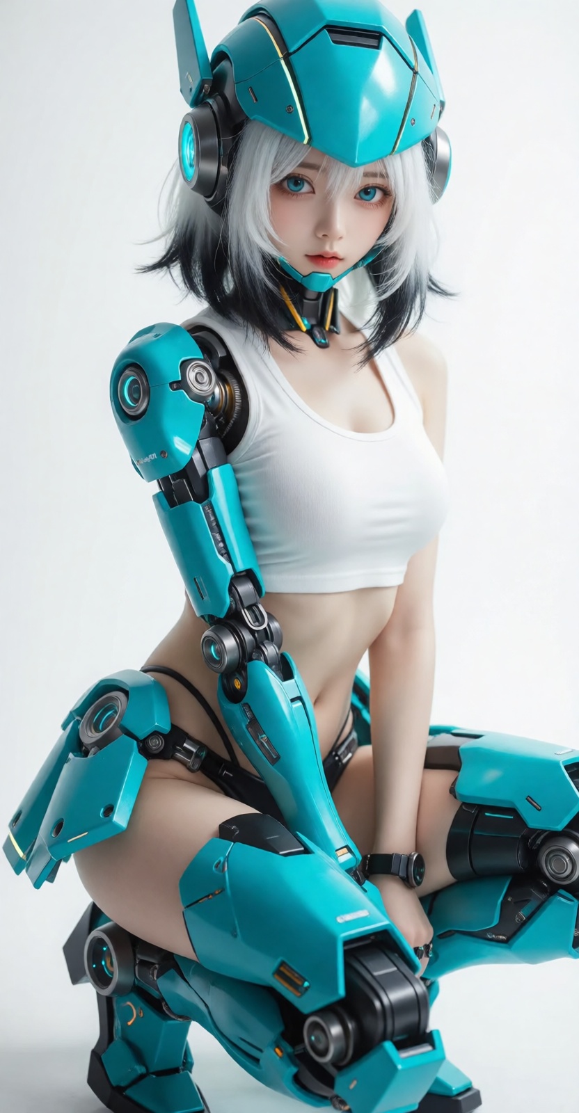 1girl,  solo,  robot on Tensor.Art