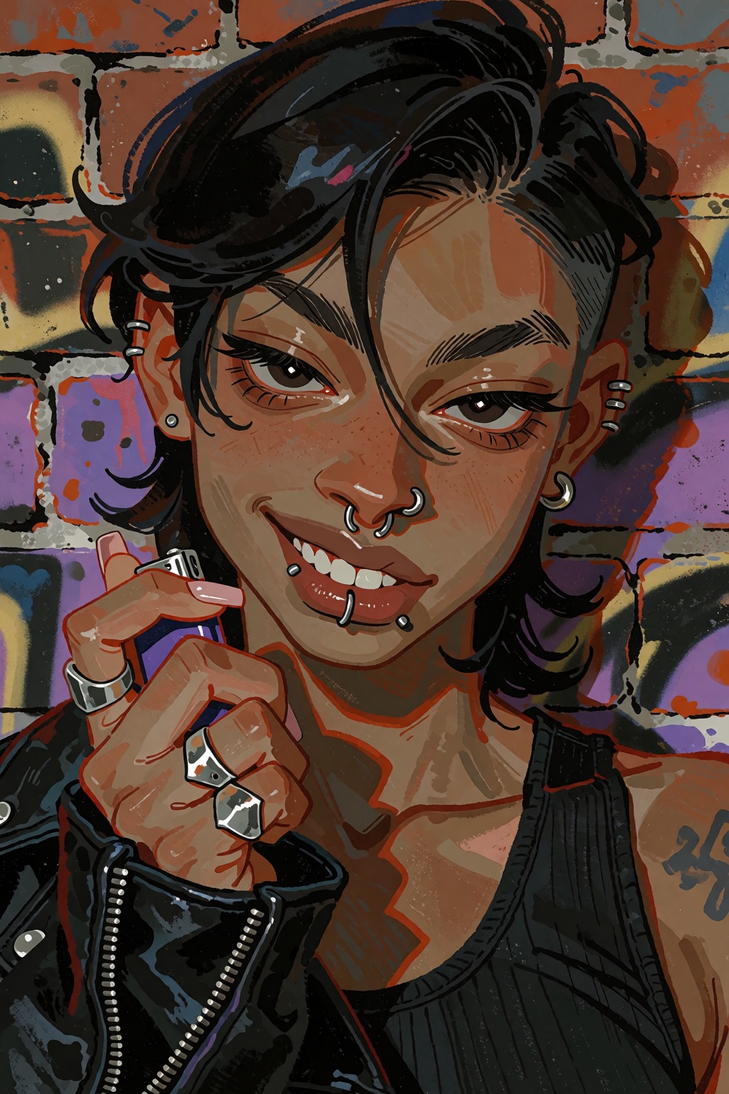 dewdam,  masterpiece,  painterly comic illustration on Tensor.Art