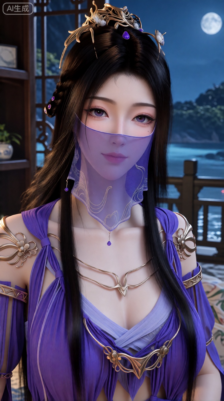 超还原-紫衣紫灵 by 歪一歪 on Tensor.Art