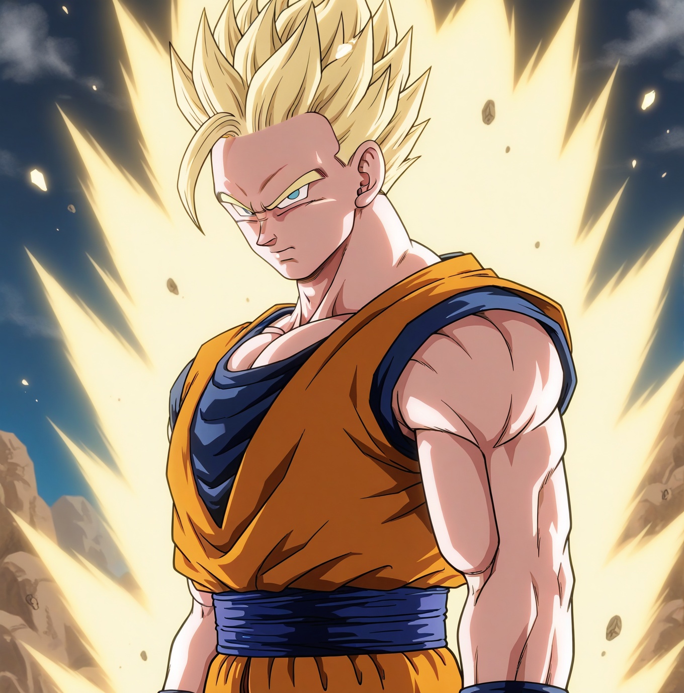 Gohan,  supersaiyajin,  highest possible quality on Tensor.Art