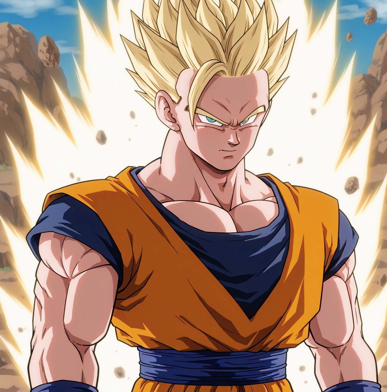 Gohan,  supersaiyajin,  highest possible quality on Tensor.Art